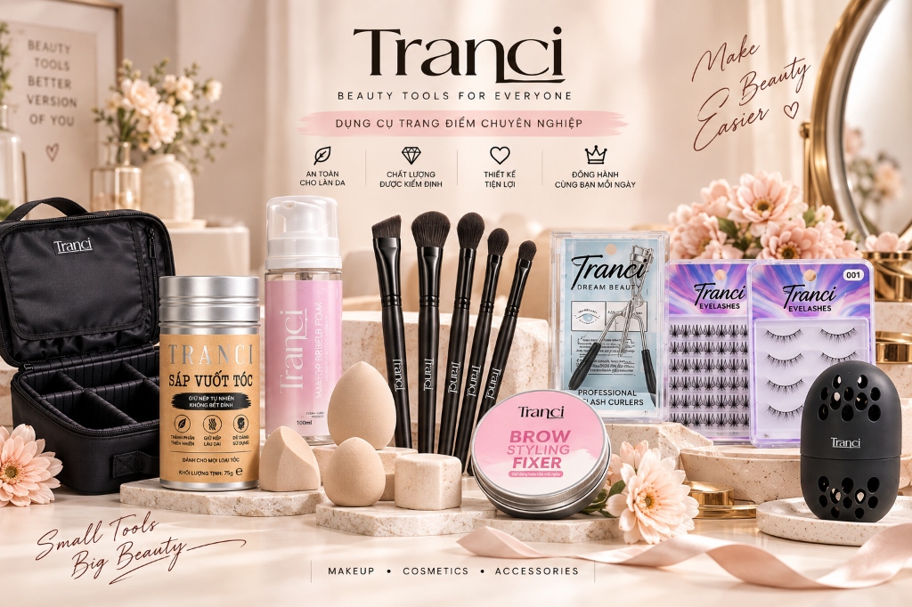 TRANCI - BEAUTY TOOLS FOR EVERYONE by HALOMI